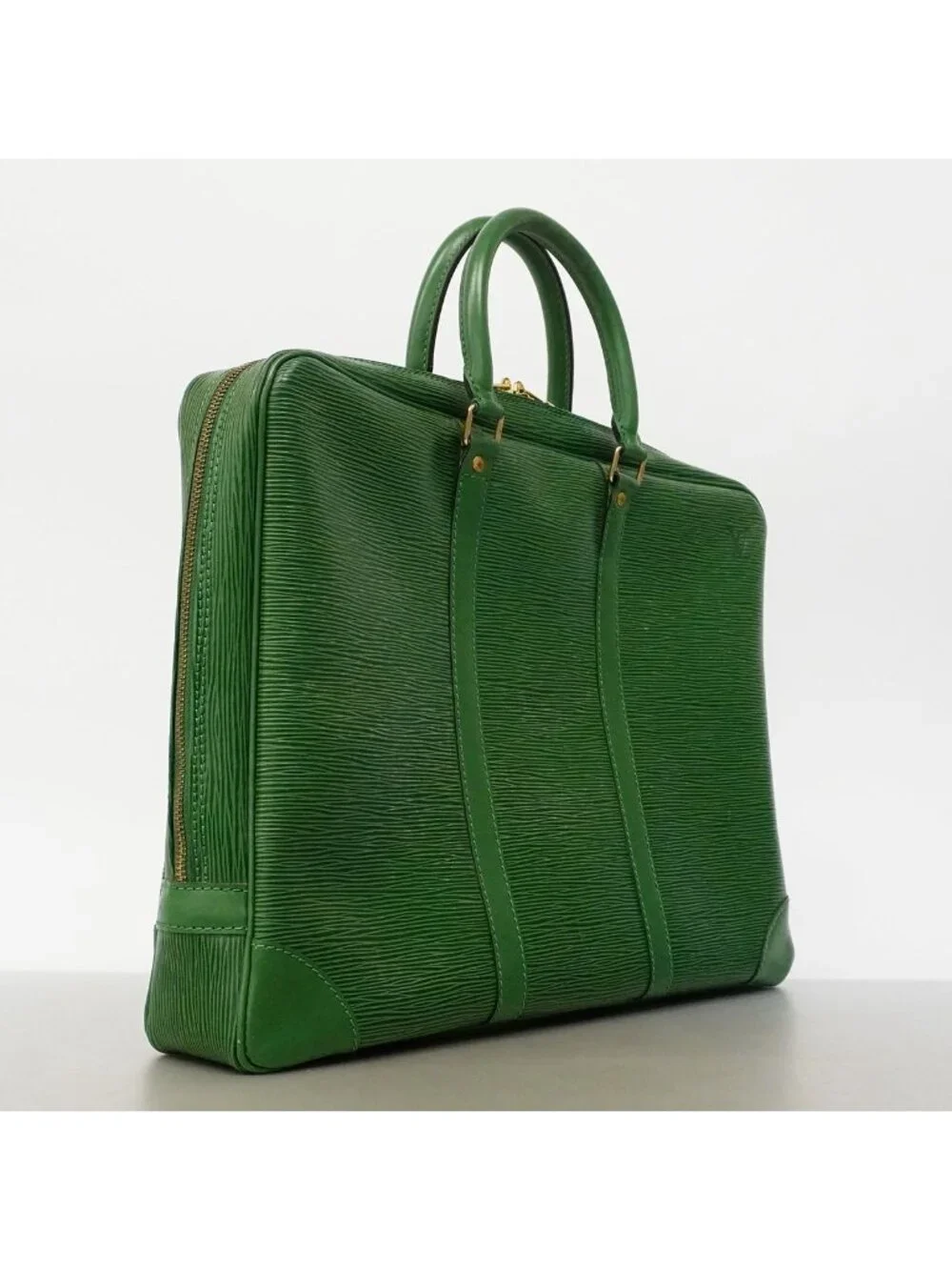 Louis Vuitton Business Bag Epi Porte Documents Voyage Borneo Green